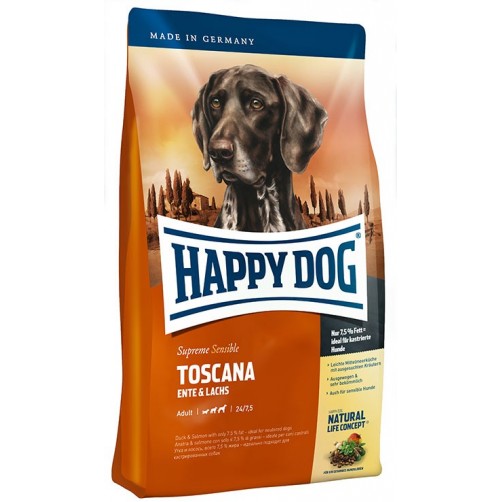 غذای خشک مناسب سگ های عقیم شده هپی داگ/ 12,5 کیلویی/ Happy Dog Toscana